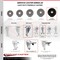 Service Caster 6 Inch Phenolic Swivel 3/8 Inch Threaded Stem Caster Total Lock Brake SCC, 2PK SCC-TSTTL20S615-PHS-381615-2-S-2 - alternate 3